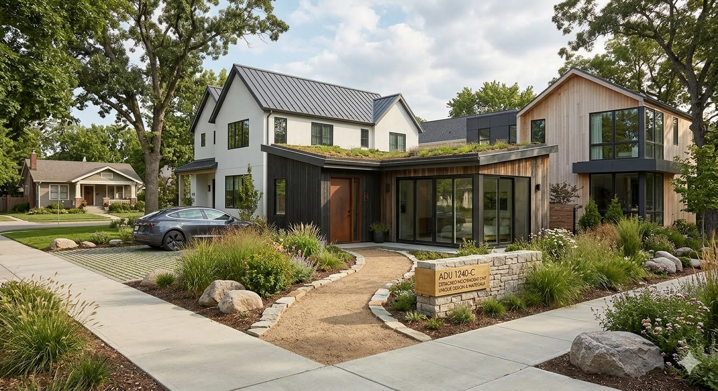 Detached ADU backyard unit